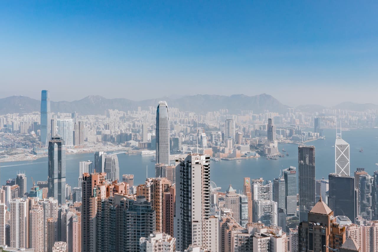 skyline view of a city