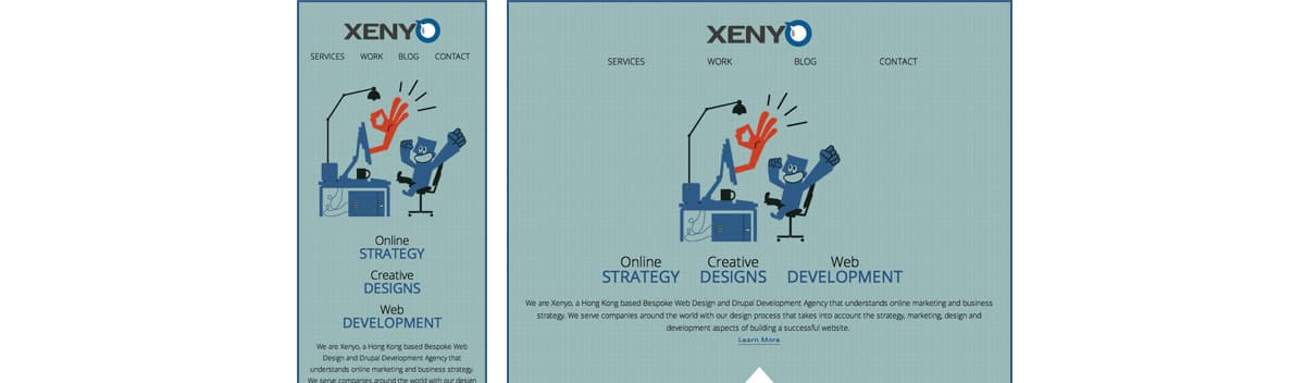 Xenyo Responsive Website
