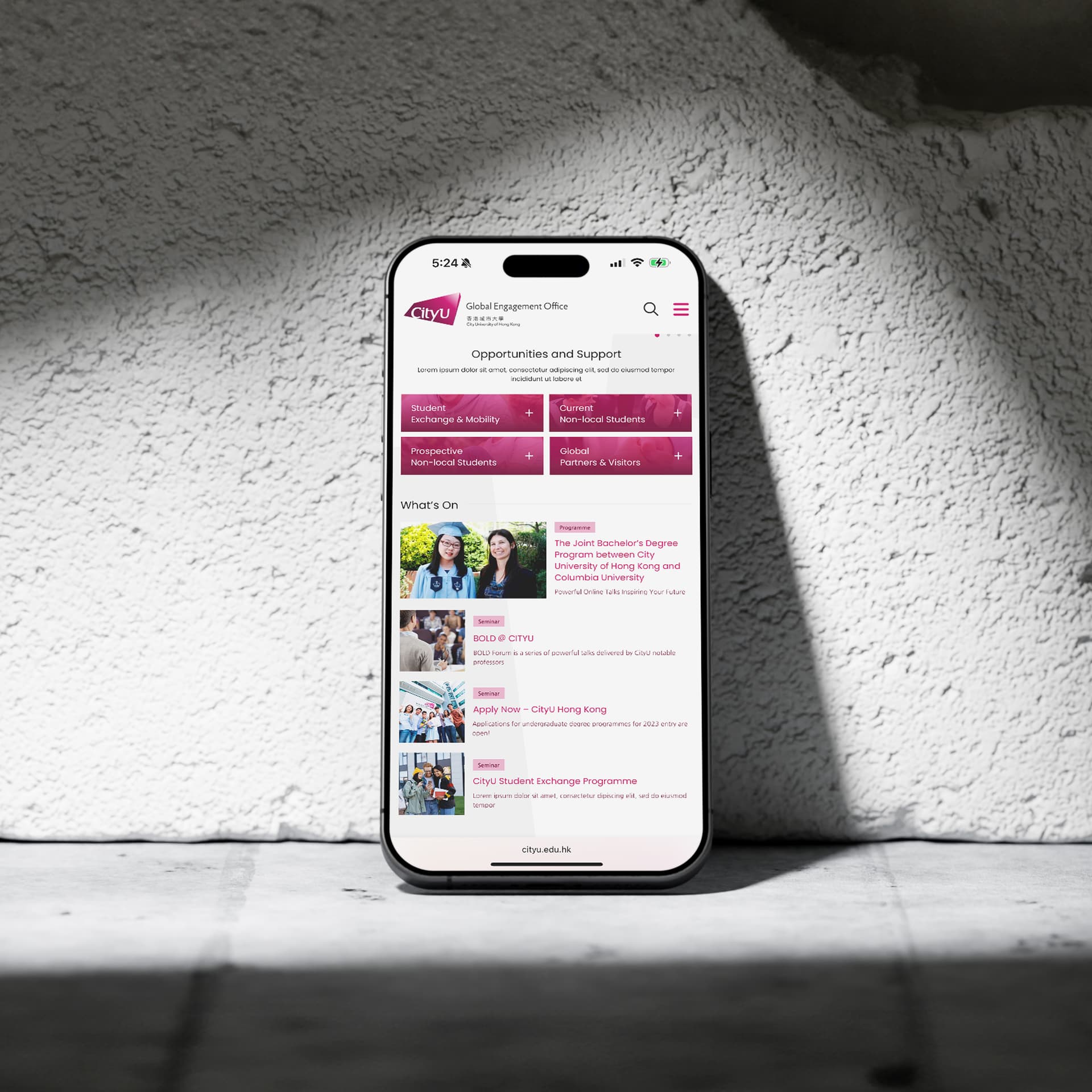 CityU GEO_mobile