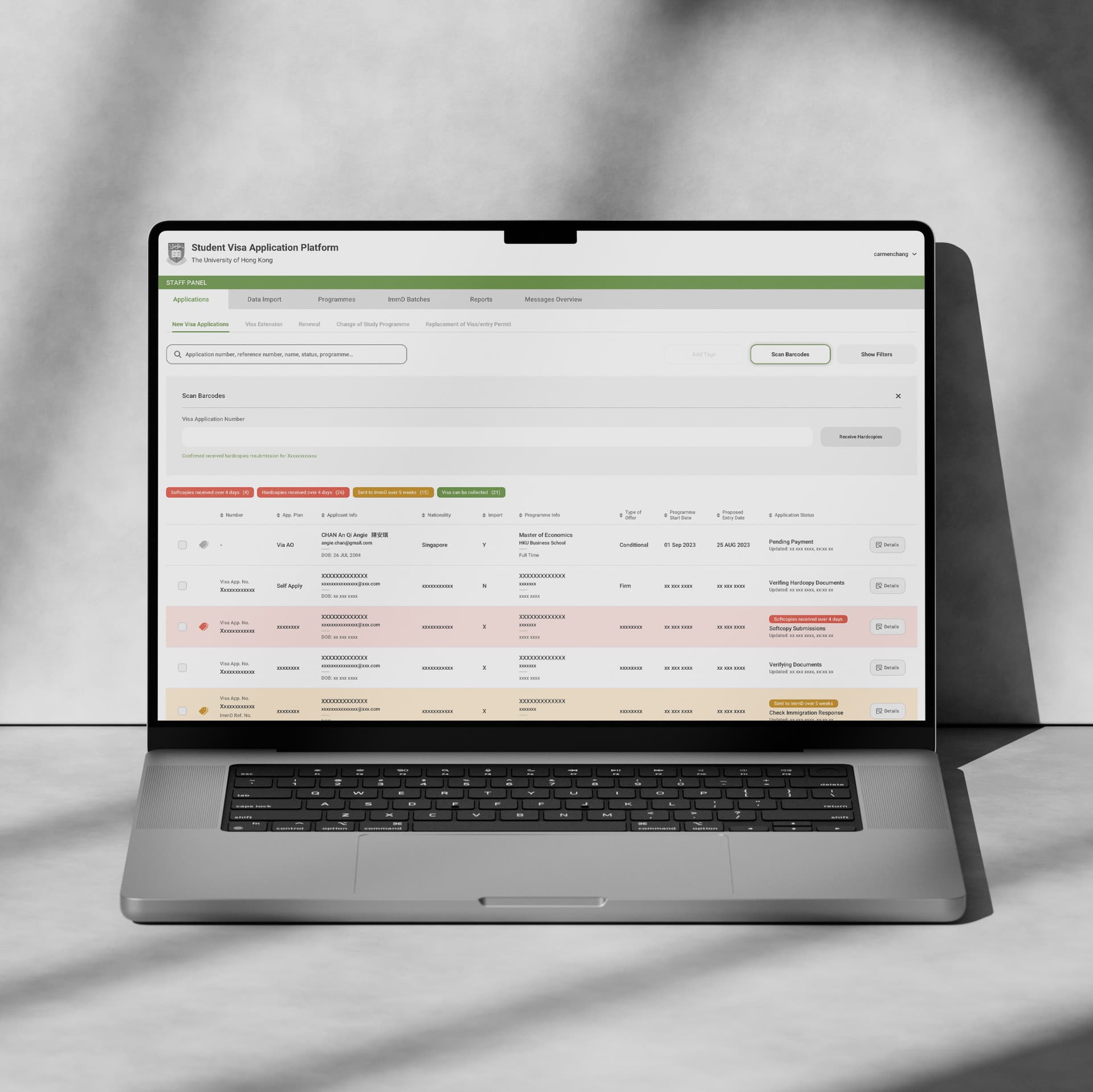 HKU Visa_laptop