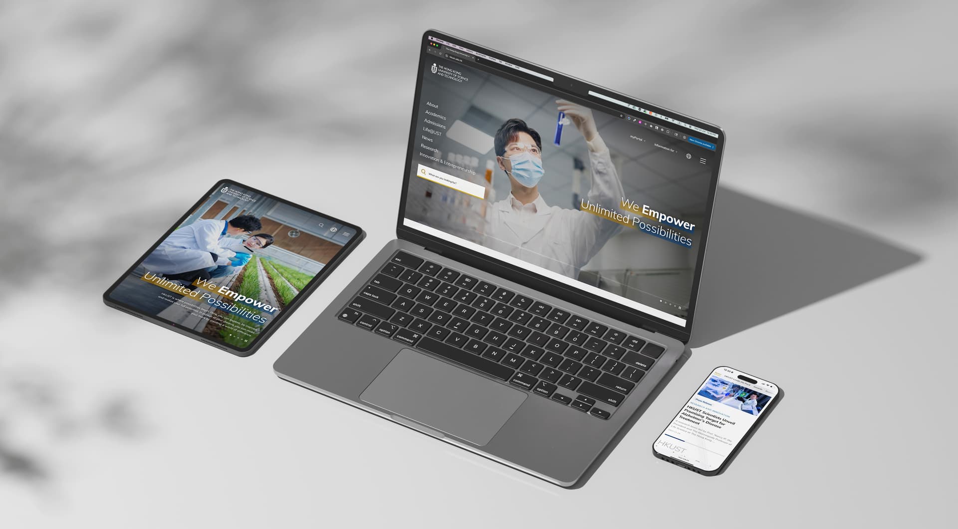 HKUST Mainsite_multi device