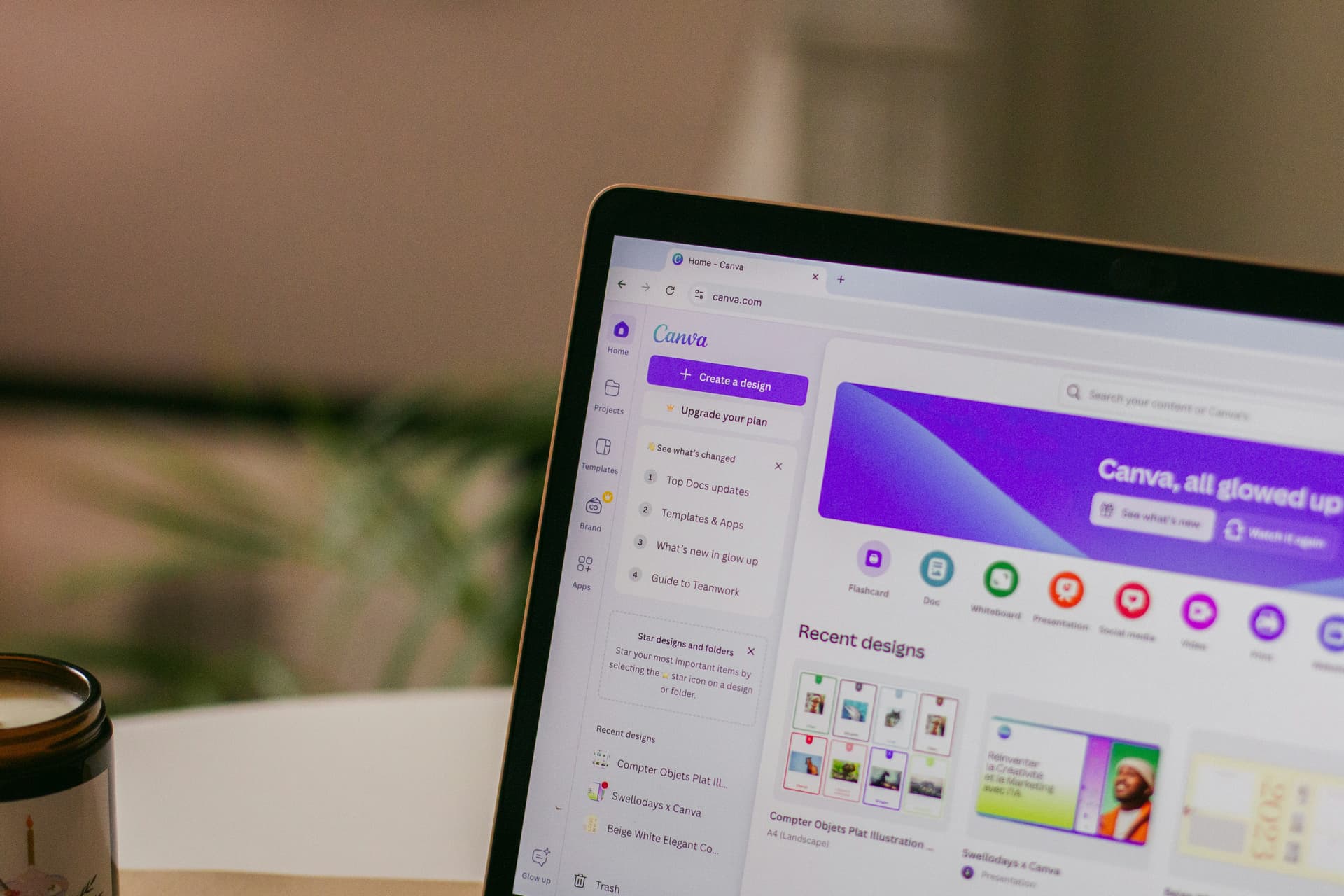 Canva website
