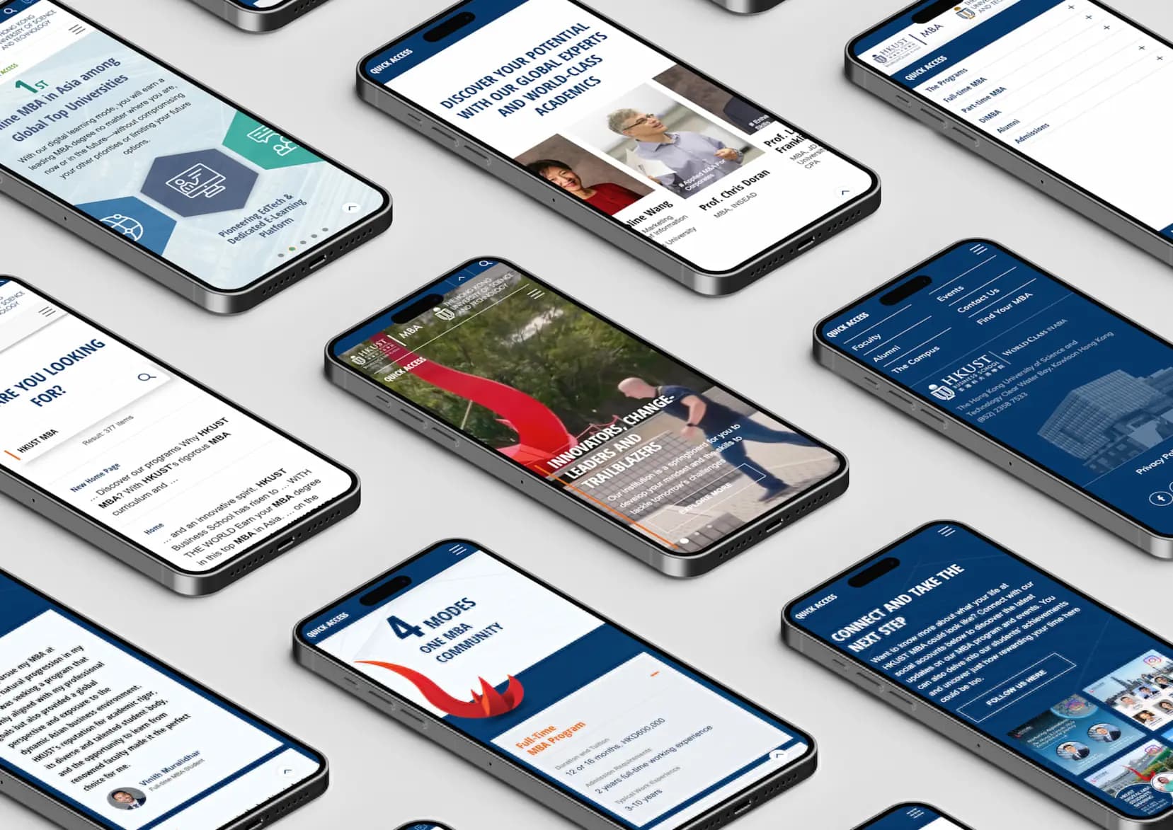 HKUST MBA Website